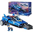Paw Patrol: The Mighty Movie, Chase's Mighty Transforming Cruiser with Mighty Pups Action Figure, Lights and Sounds, Kids Toys for Boys & Girls 3+