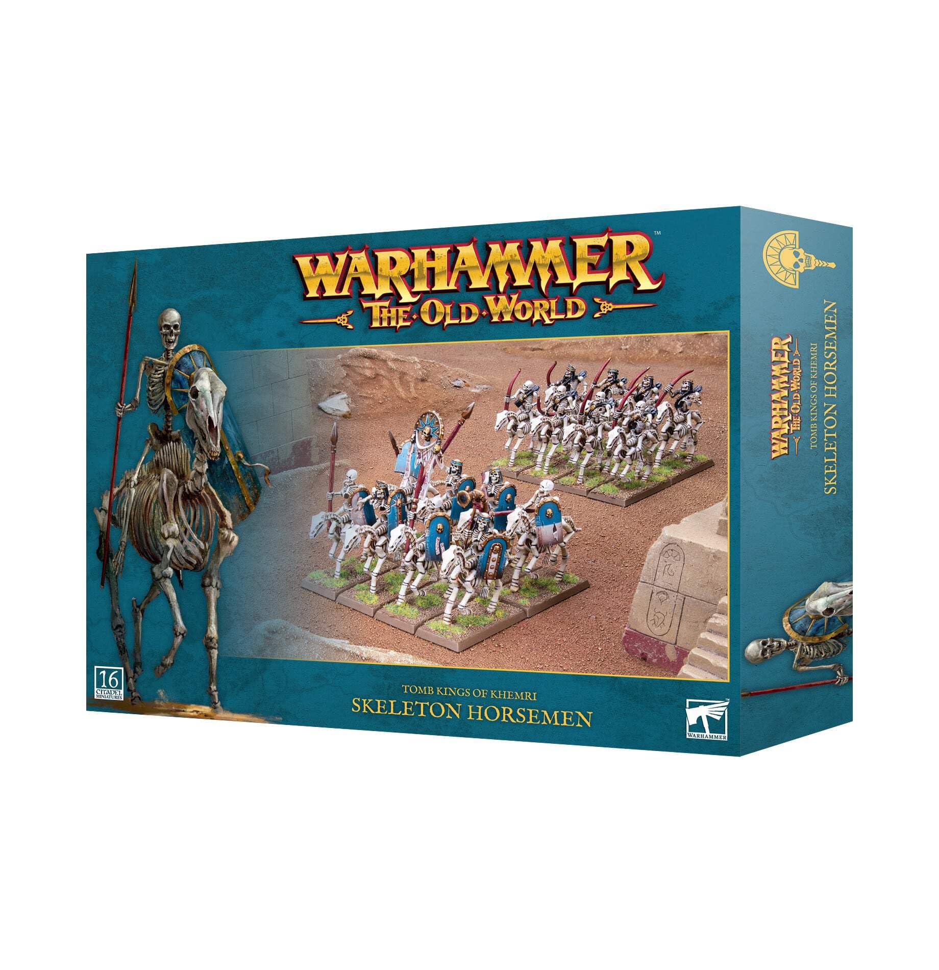 Warhammer Games Workshop The Old World: Tomb Kings of Khemri - Skeleton Horsemen/Horse Archers