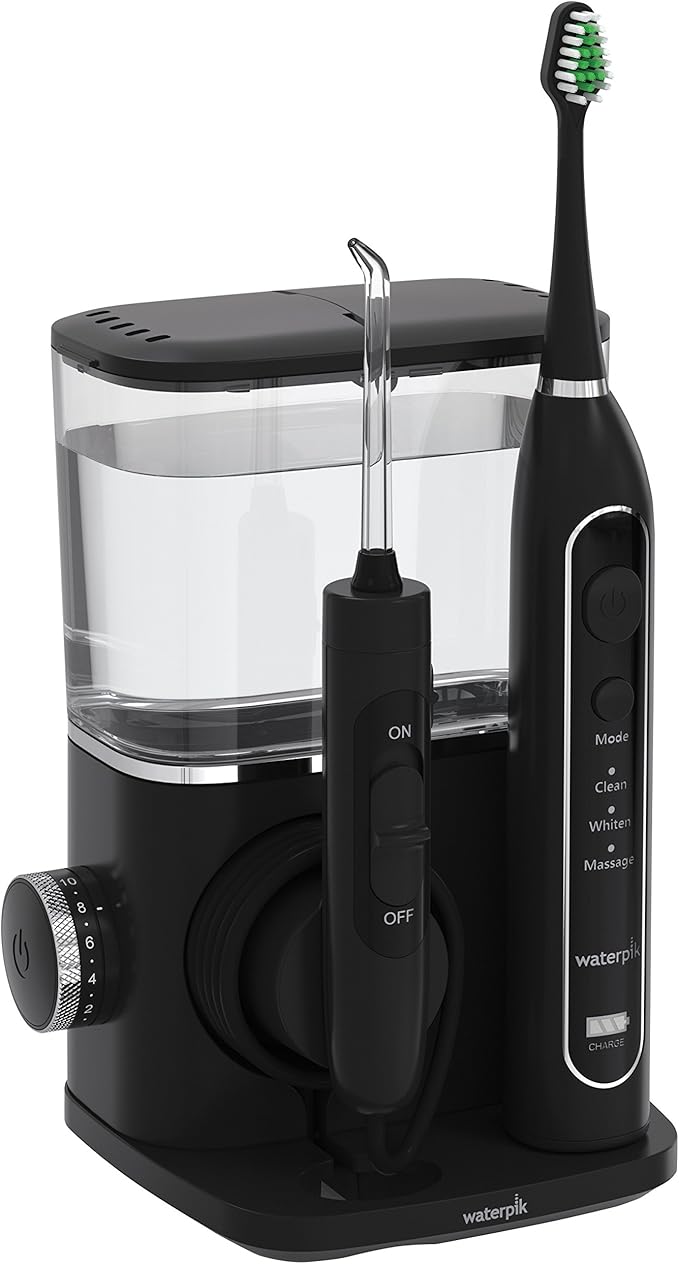 Waterpik Complete Care 9.0 Sonic Electric Toothbrush + Water Flosser, Black Amazon.ca Beauty