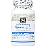 365 Everyday Value, High Potency Vitamin C with Rose Hips, 100 ct