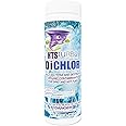 HTS Turbo Dichlor Granular Chlorine Sanitizer for Hot Tubs and Spas (2 lbs)