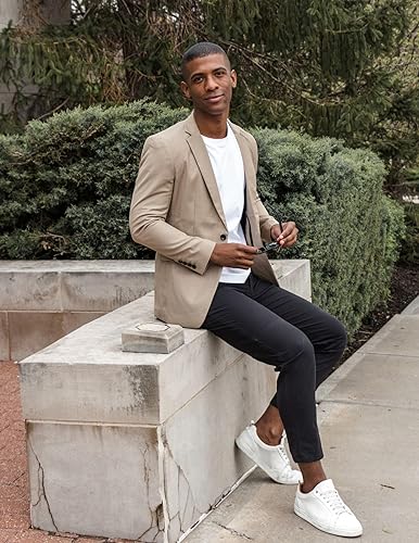 COOFANDY Mens Blazer Sport Coats Casual Slim Fit Suit Jacket