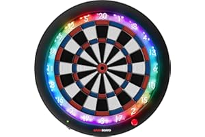 Gran Board 3s LED Bluetooth Dartboard(Blue) with Special Bracket