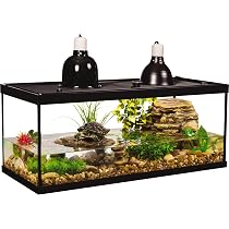 Amazon.com: Tetra 26445 Fauna Aquatic Reptile Heater For Frogs, Newts u0026  Turtles,100 Watt,green : Pet Supplies