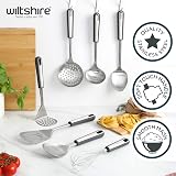 Wiltshire Aspire Potato Masher Stainless Steel Anti-Slip Handle Grey Silver view 3