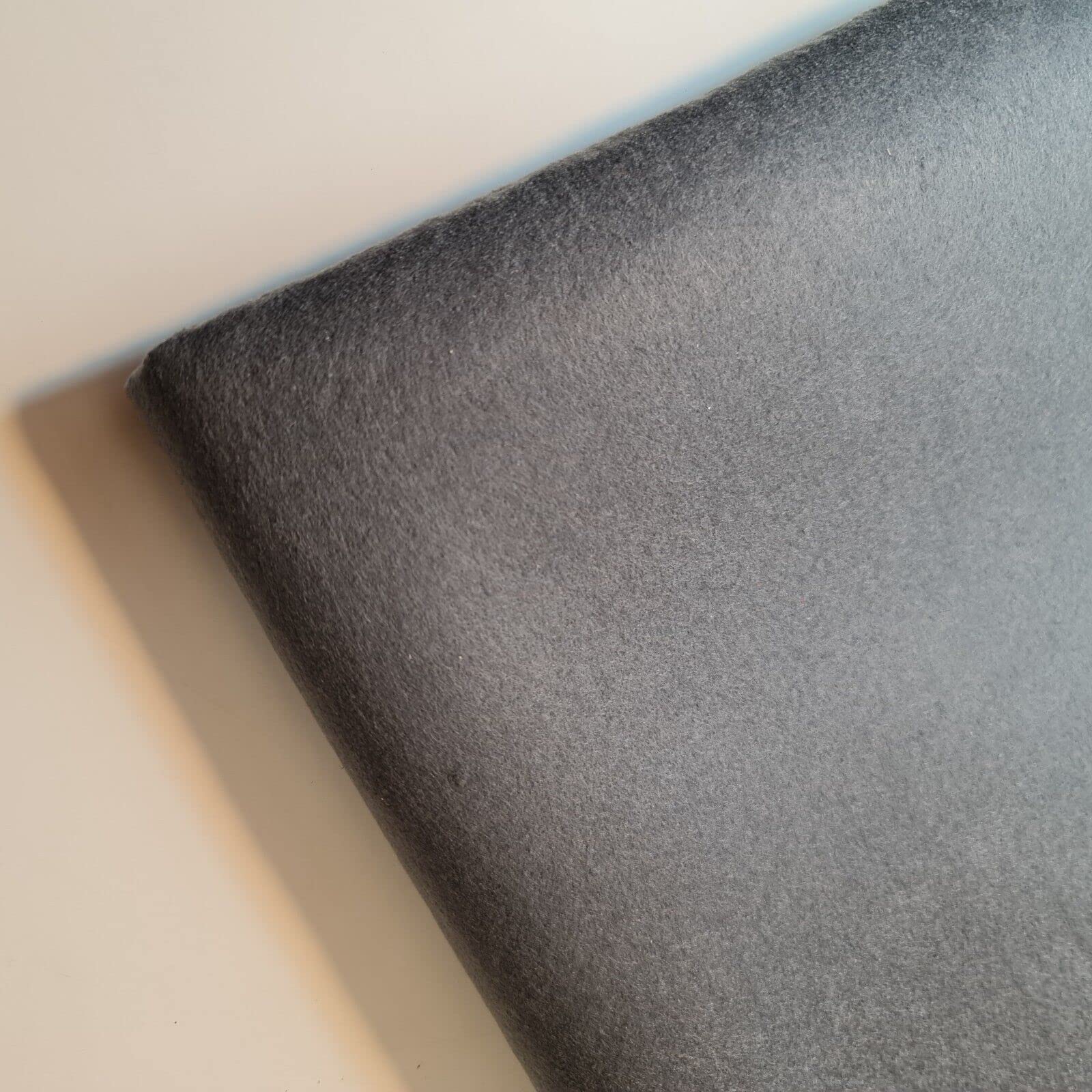 CR Premium Quality 58" / 150 cm Wide Multi Purpose Acrylic Felt Baize Fabric Material Suitable for Poker Bridge Card Craft Table (Dark Grey)