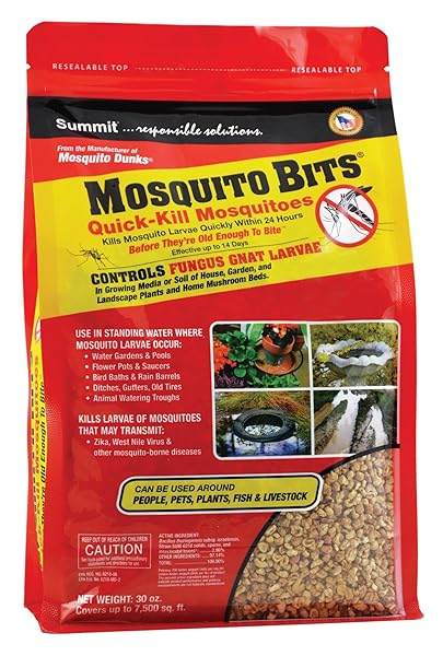 SUMMIT CHEMICAL CO 117-6 30OZ MOSQUITO BITS