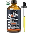 ArtNaturals Pure Morrocan Argan Oil - 4 oz - for Hair, Face & Skin - Grade A Triple Extra Virgin Cold Pressed From The kernels of the Argan Tree - The Anti Aging, Anti Wrinkle Beauty Secret