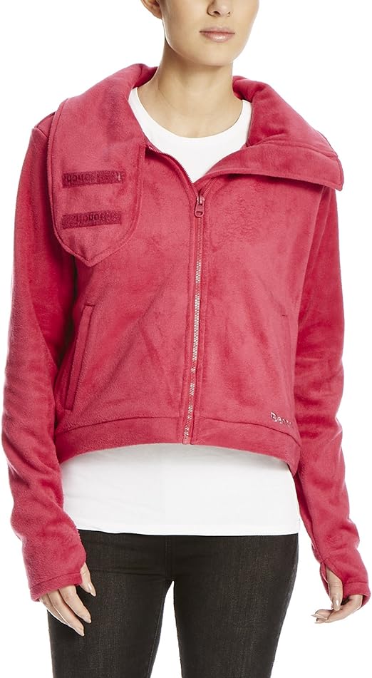 Bench Damen Fleecejacke DIFFERENCE, Gr. Small, Violett (Dark Pink PK039) Amazon.de Bekleidung