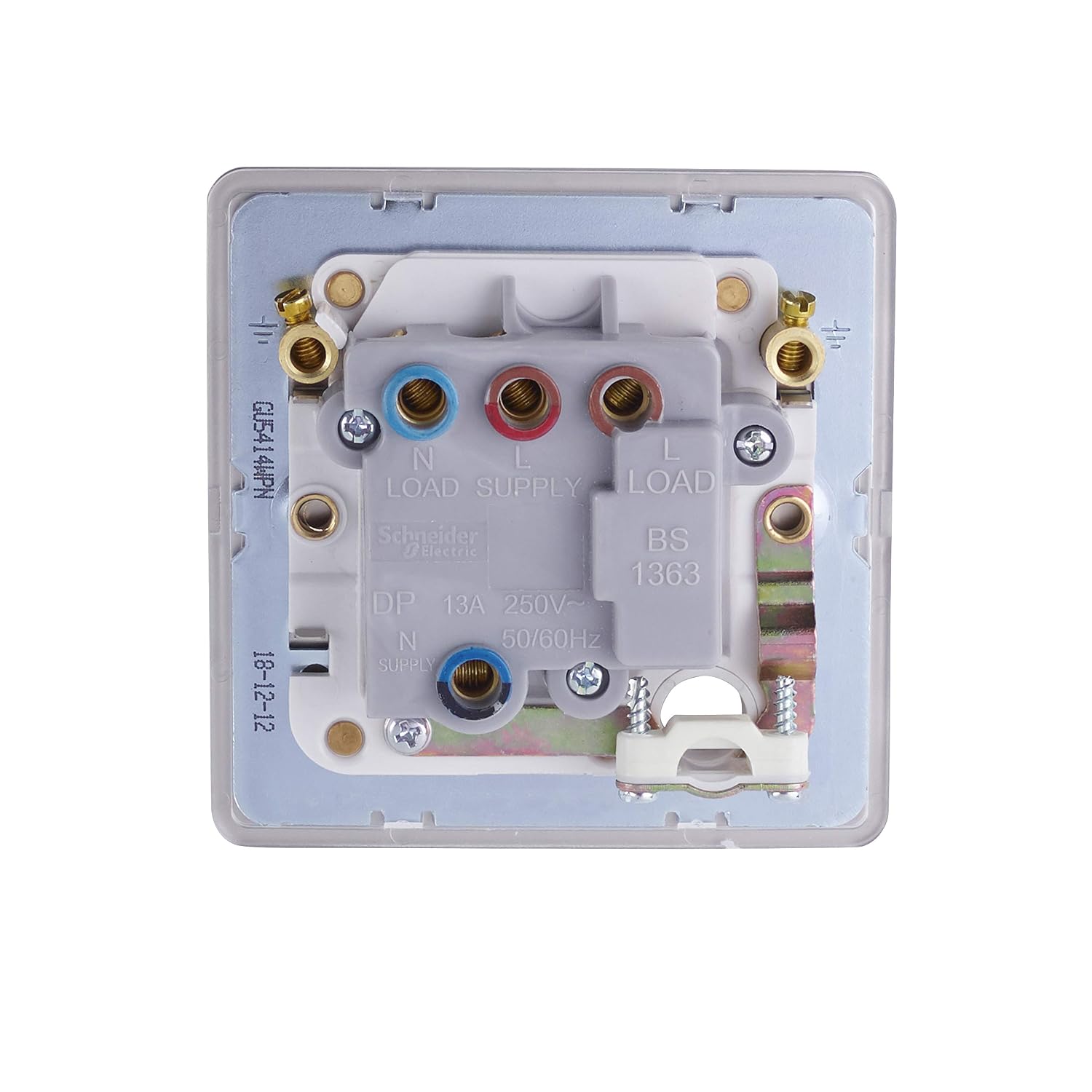 Schneider Electric Ultimate Screwless Flat Plate, Switched Fused Connection Unit, with LED Neon Indicator and Flex Outlet - Image 5