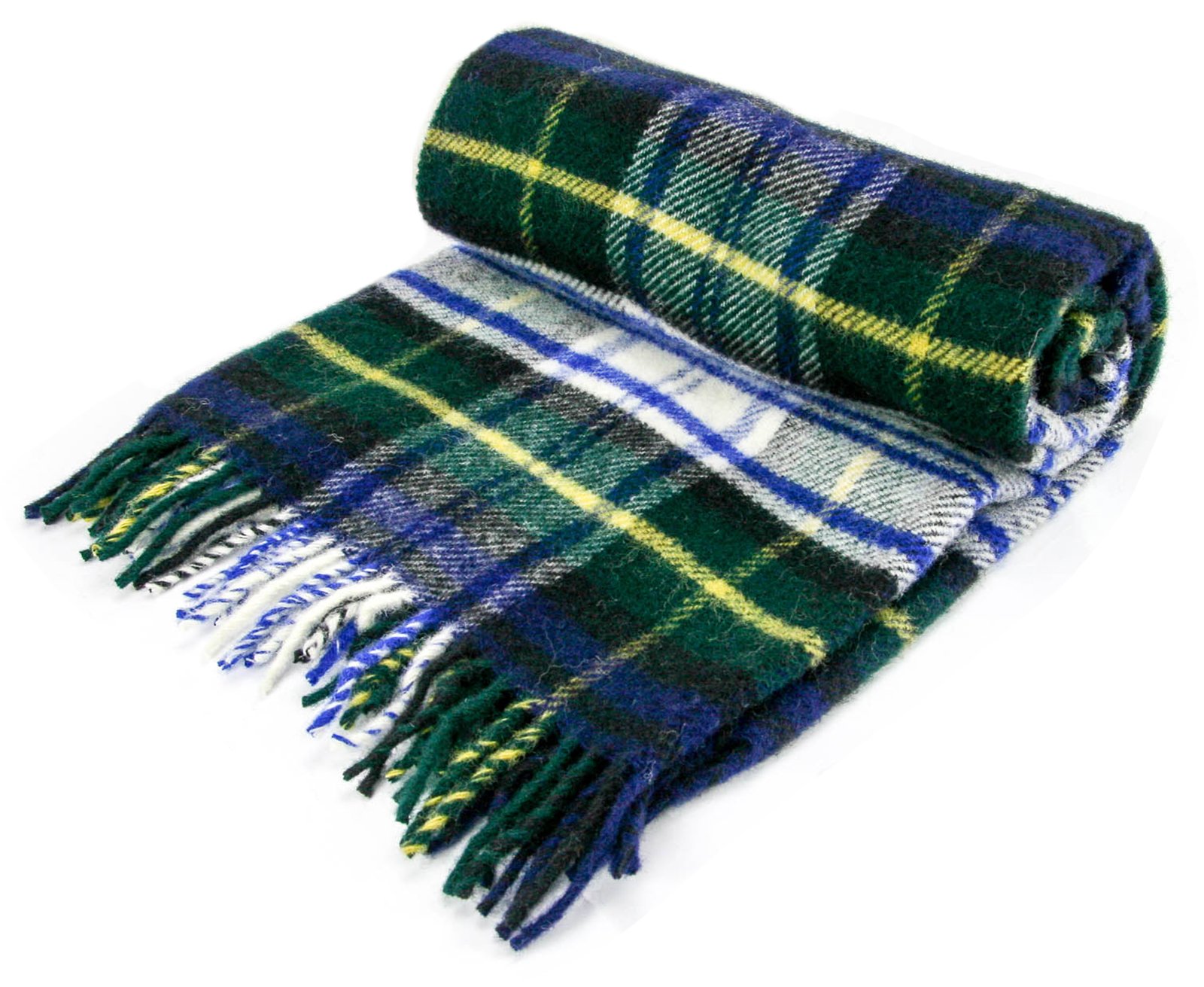 Tweedmill Textiles Dress Gordon Tartan Knee Rug - Pure New Wool - British Made