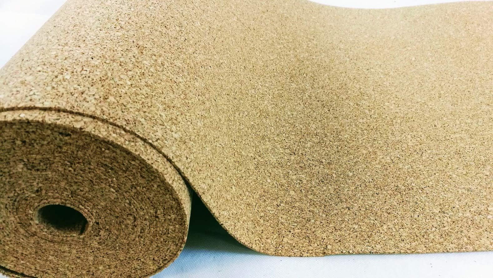 Cork Roll 4 mm Thick 5 Square Metres (5 x 1 Metres) Insulating Underlay / Under Floating Parquet / Laminate and Carpet, Wall Underlay, Increases Walking Comfort