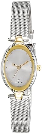 Raga Analog (SILVER) Dial Women's Watch NK2471BM01-NK2471BM01