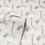Arthouse Palm Palace Cream & Gold Palm Wallpaper view 2