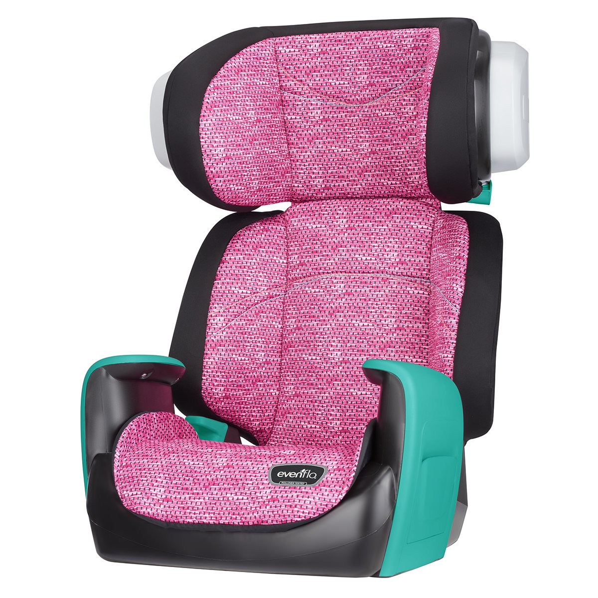 Evenflo Spectrum 2in1 Booster Car Seat, Poppy Pink Baby