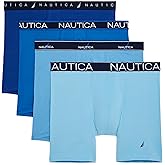 Nautica Men's 4 Pack Limited Edition Cotton Stretch Boxer Briefs