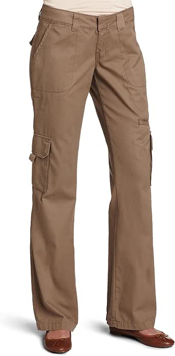 Dickies Women's Relaxed Fit Straight Leg Cargo Pant at Amazon Womenâs Clothing store