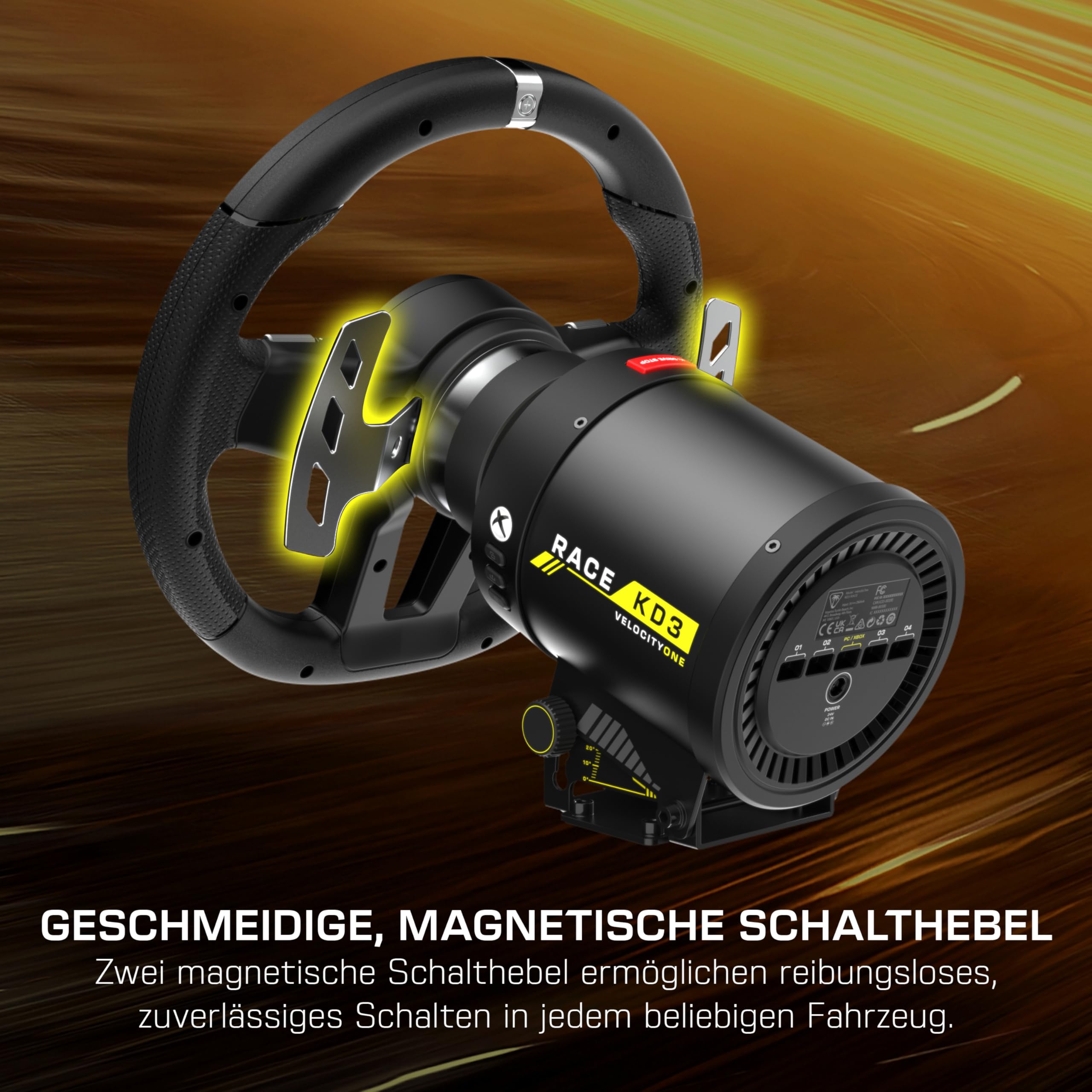 Turtle Beach VelocityOne Race KD3 Direct Drive Force Feedback Racing System - Xbox Series X oder S, Xbox One und Windows PCs 4