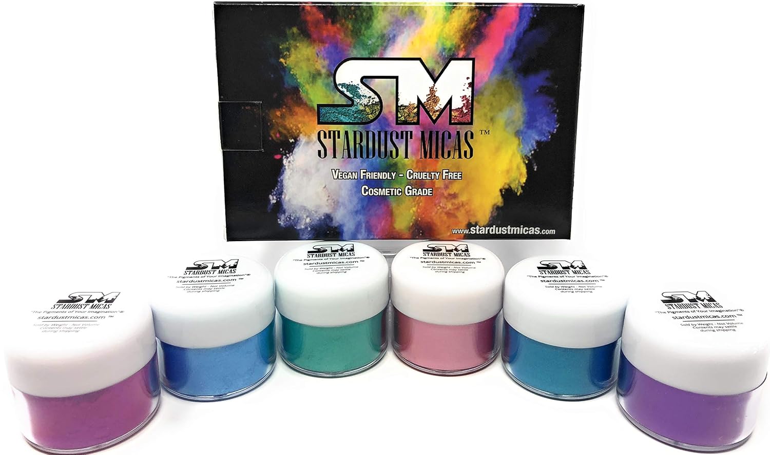 Stardust Micas Stardust Mica Soap Making Pigment Powder Cosmetic Grade