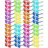 Sherr 48 Pairs Rimless Sunglasses Neon Party Supplies Colorful Glasses Plastic Sunglasses for Women Men Adults Party Favor