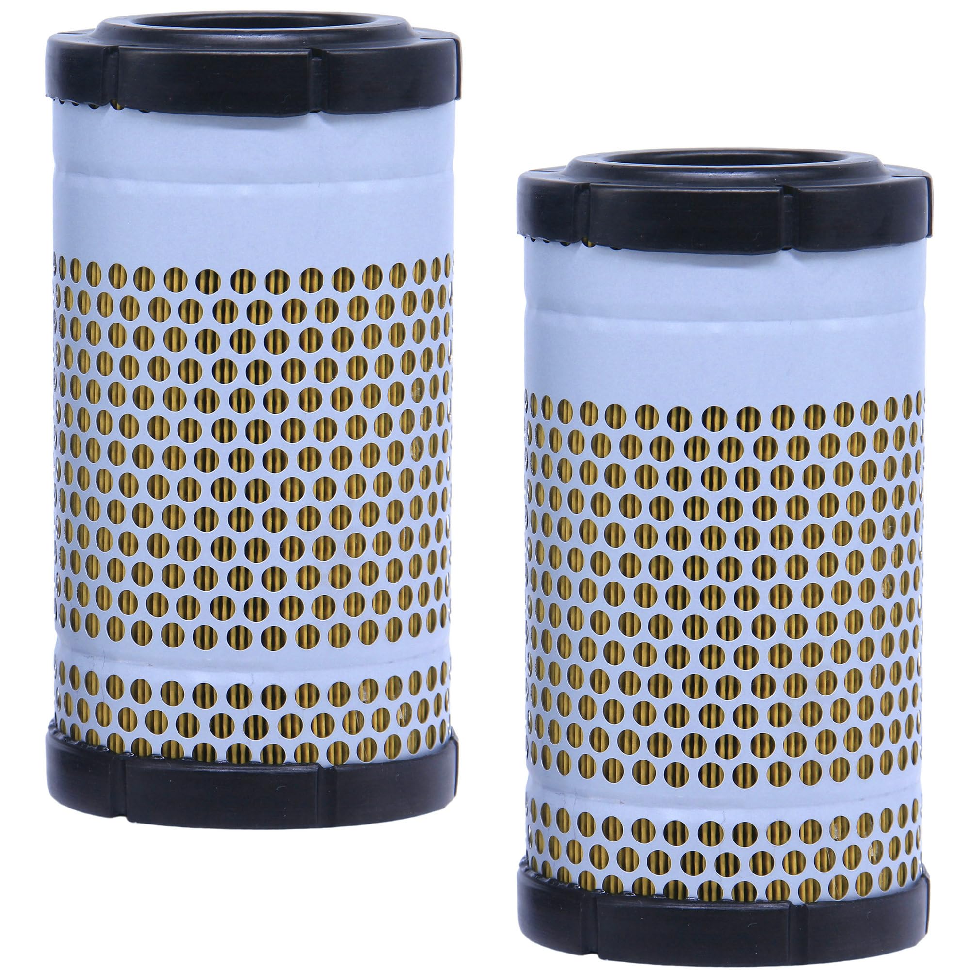 Photo 1 of 2 Pcs TONNISI A-1018-2 Air (H&V) Filter Replaces 1G319-11210, 1G319-11212, WA10428 Compatible with Kubota RTV-X900 RTV-X1100C RTV-X1120D RTV-X1140R Utility Vehicle