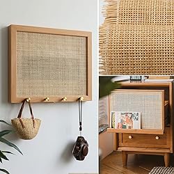 Rattan Cane Webbing Roll 5 Feet Open Mesh Pre Woven