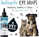BUGALUGS Dog Eye Drops 200ml Antiseptic Eye Wash Vet Approved UK view 2