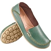 Ablanczoom Womens Loafers Flats Shoes: Comfort Round Toe Slip on Soft Moccasins Dressy Loafer for Driving Walking