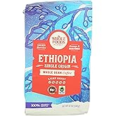 Whole Foods Market, Ethiopia Single Origin Whole Bean Coffee, Light Roast, Cocoa Powder, Dried Berries &amp; Orange, 12 Ounce