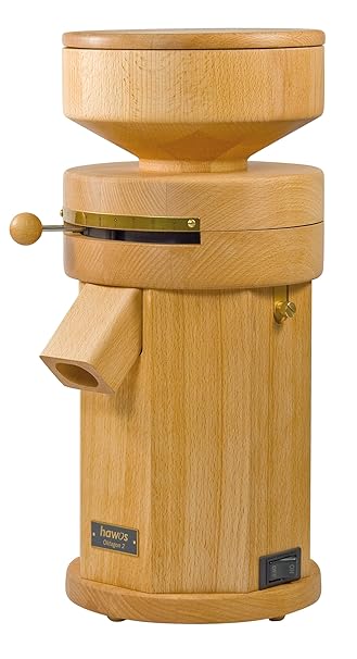 Hawos Oktagon 2 in Holz Getreidemühle 600 Watt, Mahlleistung 220 g/min