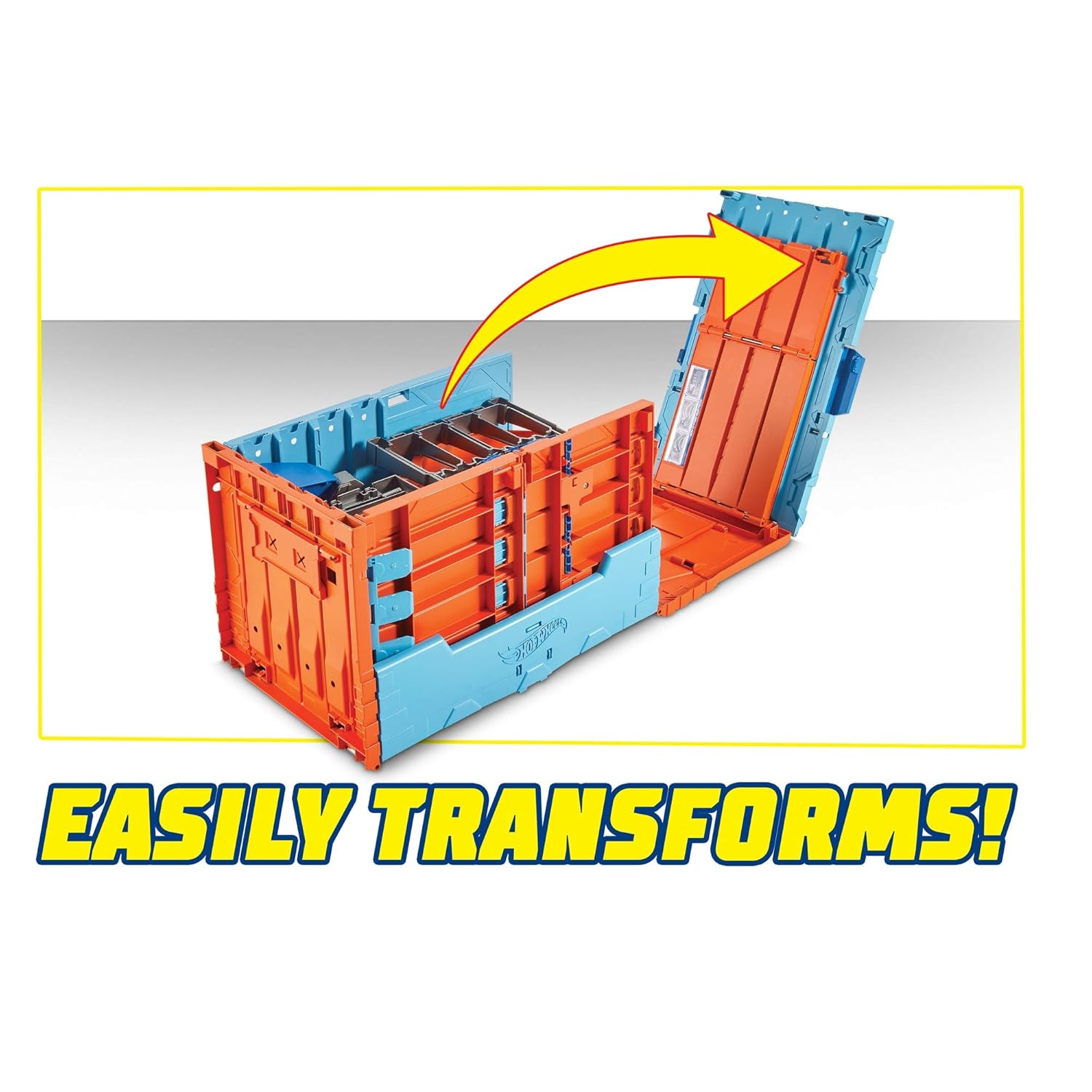 caja de carreras de hot wheels