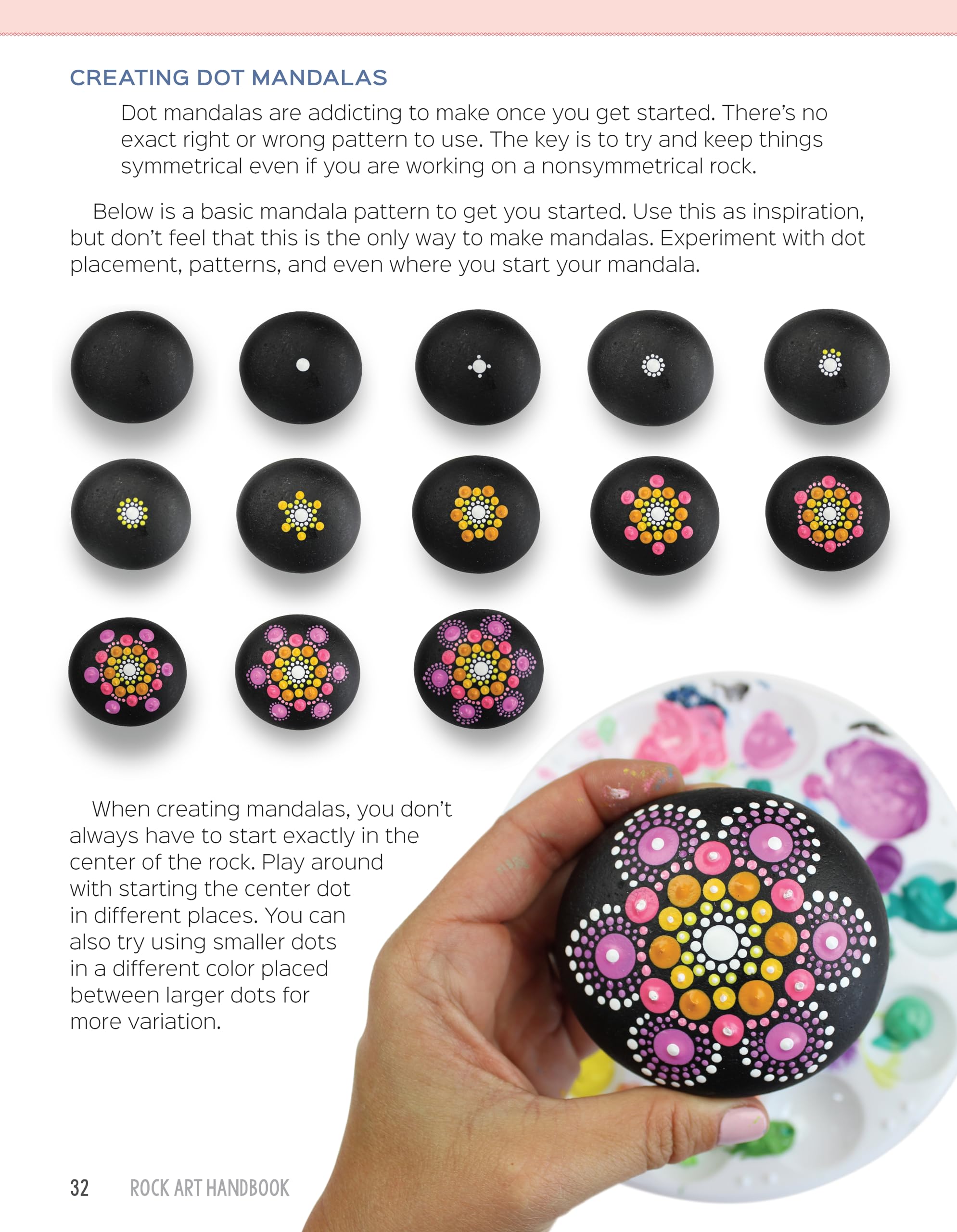 Stone Coloring Tutorial Mua Rock Art Handbook: Techniques and Projects for Painting, Coloring ...