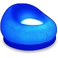 Air Candy Illuminated Inflatable LED Chair - Choose from Over 120 Options and is Perfect for Indoors & Outdoors - 100% Waterproof. (LED Multicolored Chair with Remote)