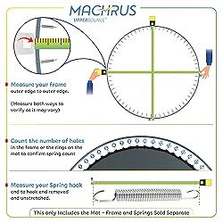 Machrus Upper Bounce Trampoline Replacement Mat