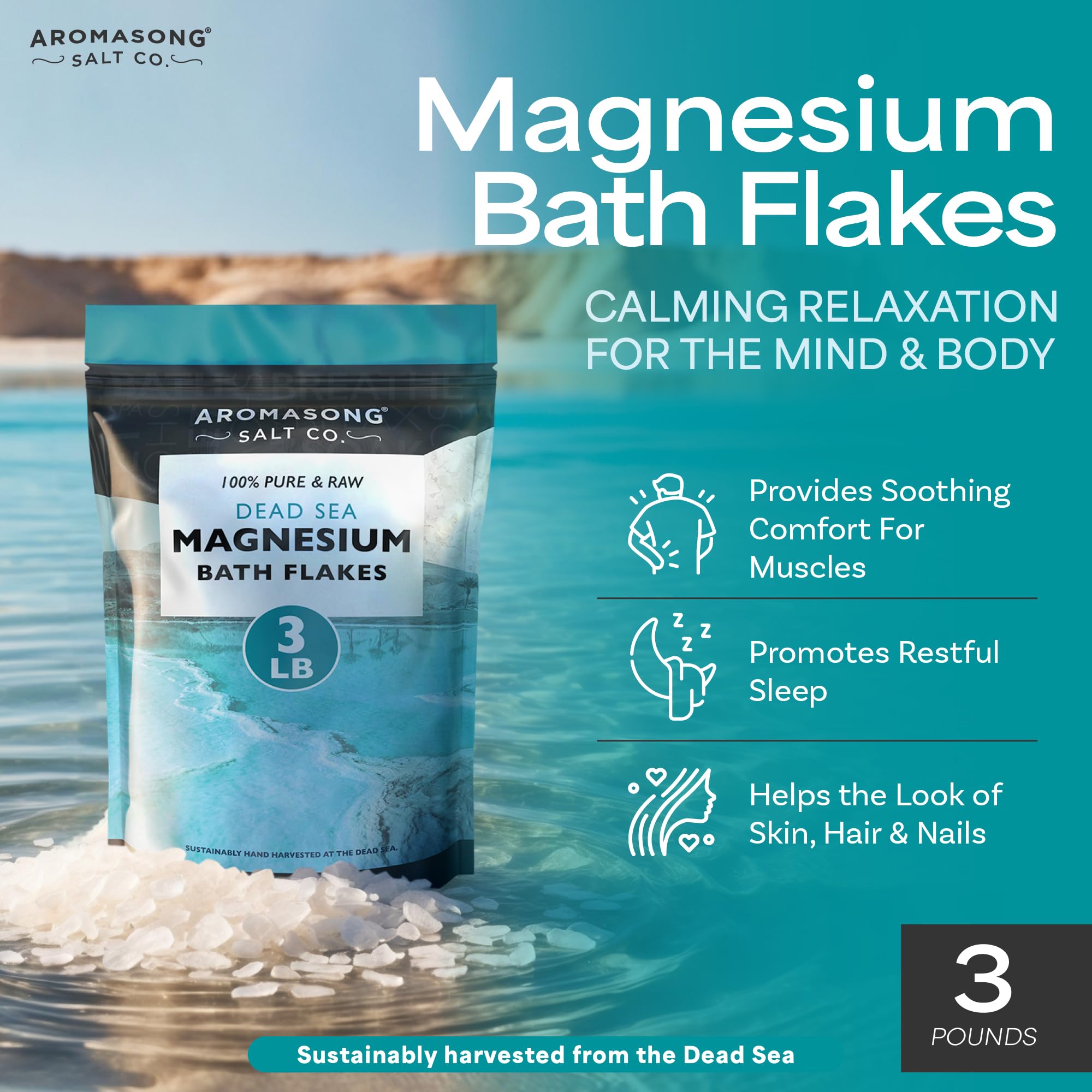 Magnesium Flakes Bath Salt