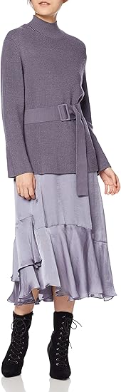 フレイ アイディー アシンメトリースカートsetワンピ Fwno4105 レディース Blu 日本 F Free サイズ ワンピース チュニック 通販 Amazon