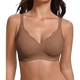 Avidlove Wireless Bras for Women Comfort Seamless Jelly Supportive Bra Full Coverage Tshirt Push Up Bralette Everyday Bras