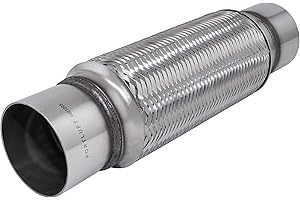 FORTLUFT Exhaust Flex Connector With Extension Pipes (3.00''x10.00''x14.00''/76x254x356mm)