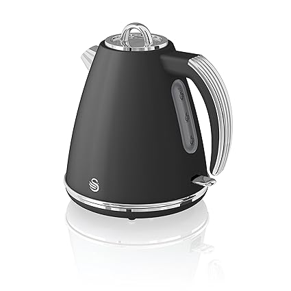 Black Swan Sk19020Bn Retro 1.5 Litre Jug Kettle with 360 Degree Rotational Base