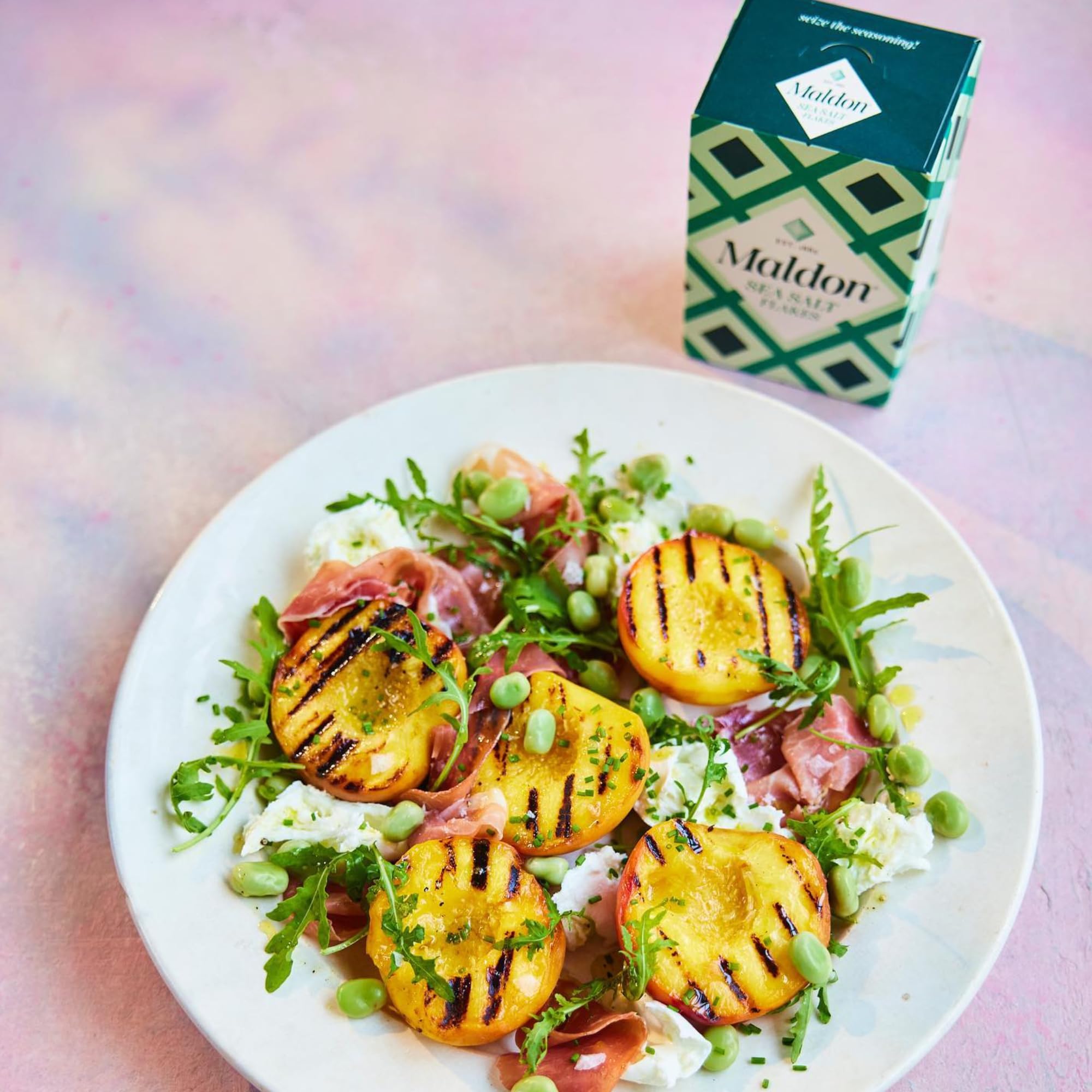 Maldon Variety Pack of Sea Salt Flakes and Smoked Sea Salt, 1 pack of