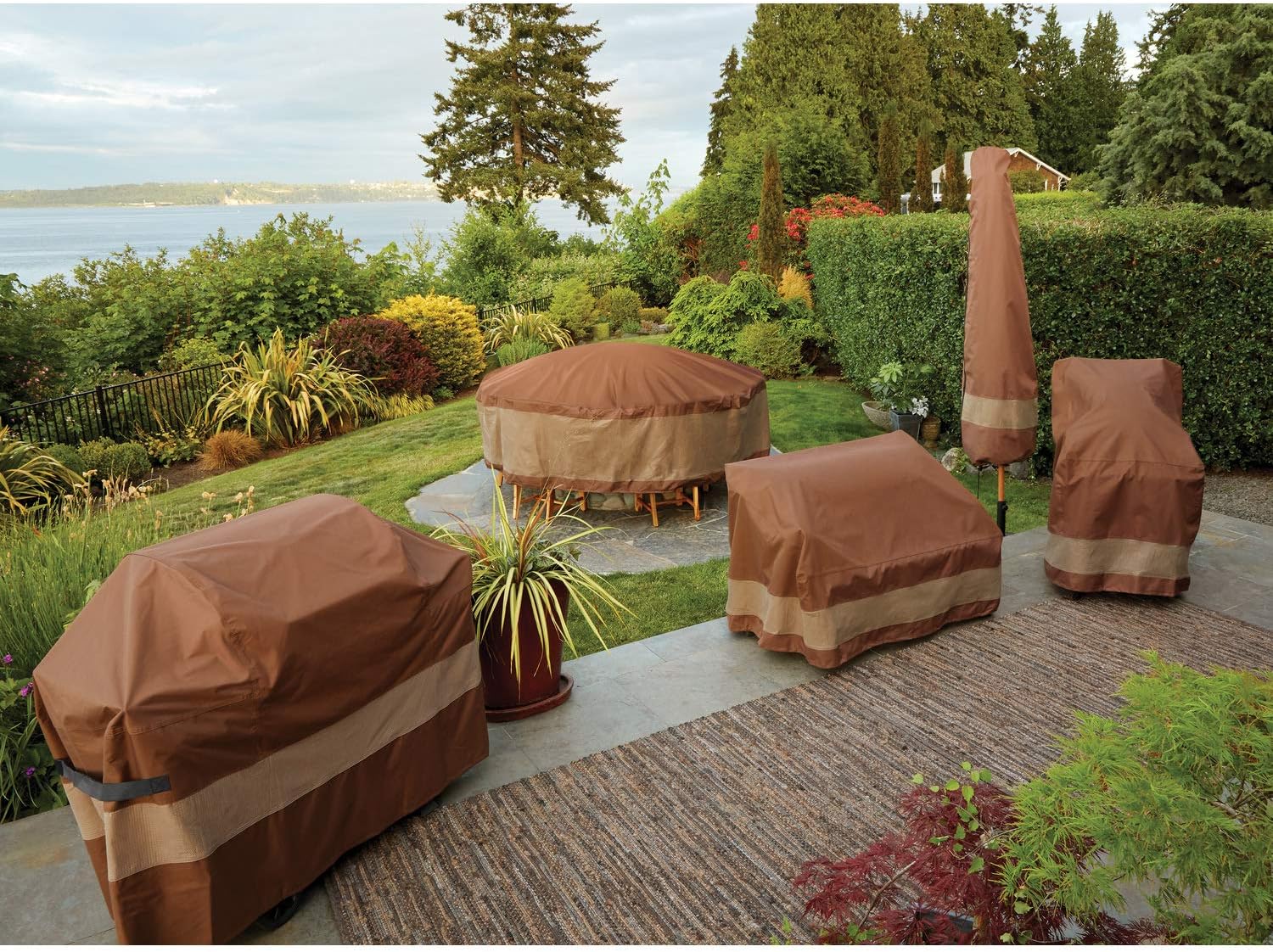Duck Covers Ultimate Waterproof 36 Inch Patio Chair Cover : Garden & Outdoor