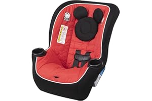 Disney Baby Onlook 2-in-1 Convertible Car Seat, Rear-Facing 5-40 pounds and Forward-Facing 22-40 pounds and up to 43 inches, Mouseketeer Mickey
