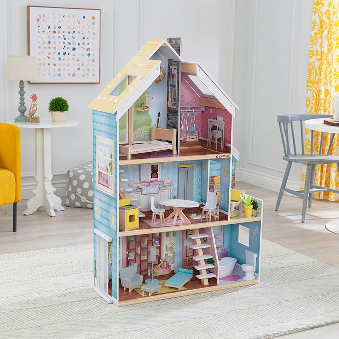 light up dolls house