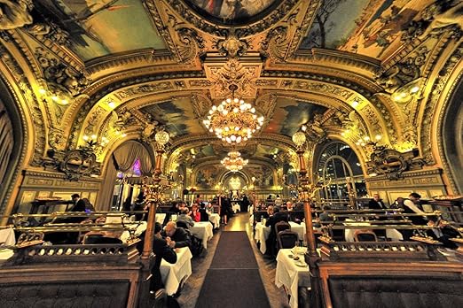 Amazon Com Restaurant Le Train Bleu At Gare De Lyon Paris Ile De France France Giclee Art Print Poster Or Canvas Posters Prints