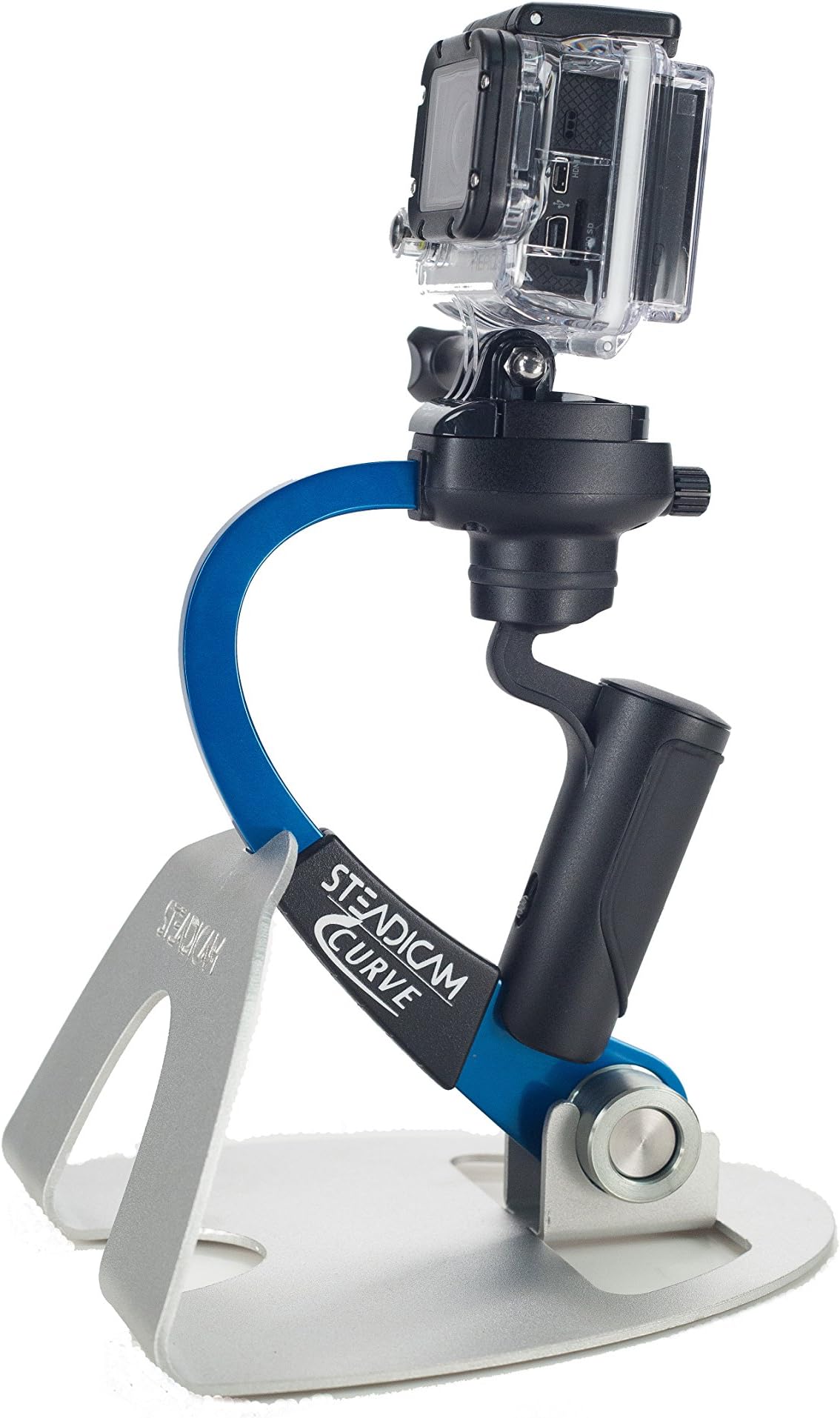 Steadicam Curve Stabiliser for GoPro Hero 3 - Blue