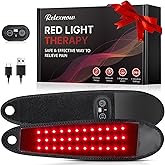 Red Light Therapy for Hands Wrist with Heat & Massage, 3000mAh Wireless Controller, Wearable Near Infrared & Red Light Wrist Wrap with 36 Beads for Faster Recovery & Hand Pain Relief