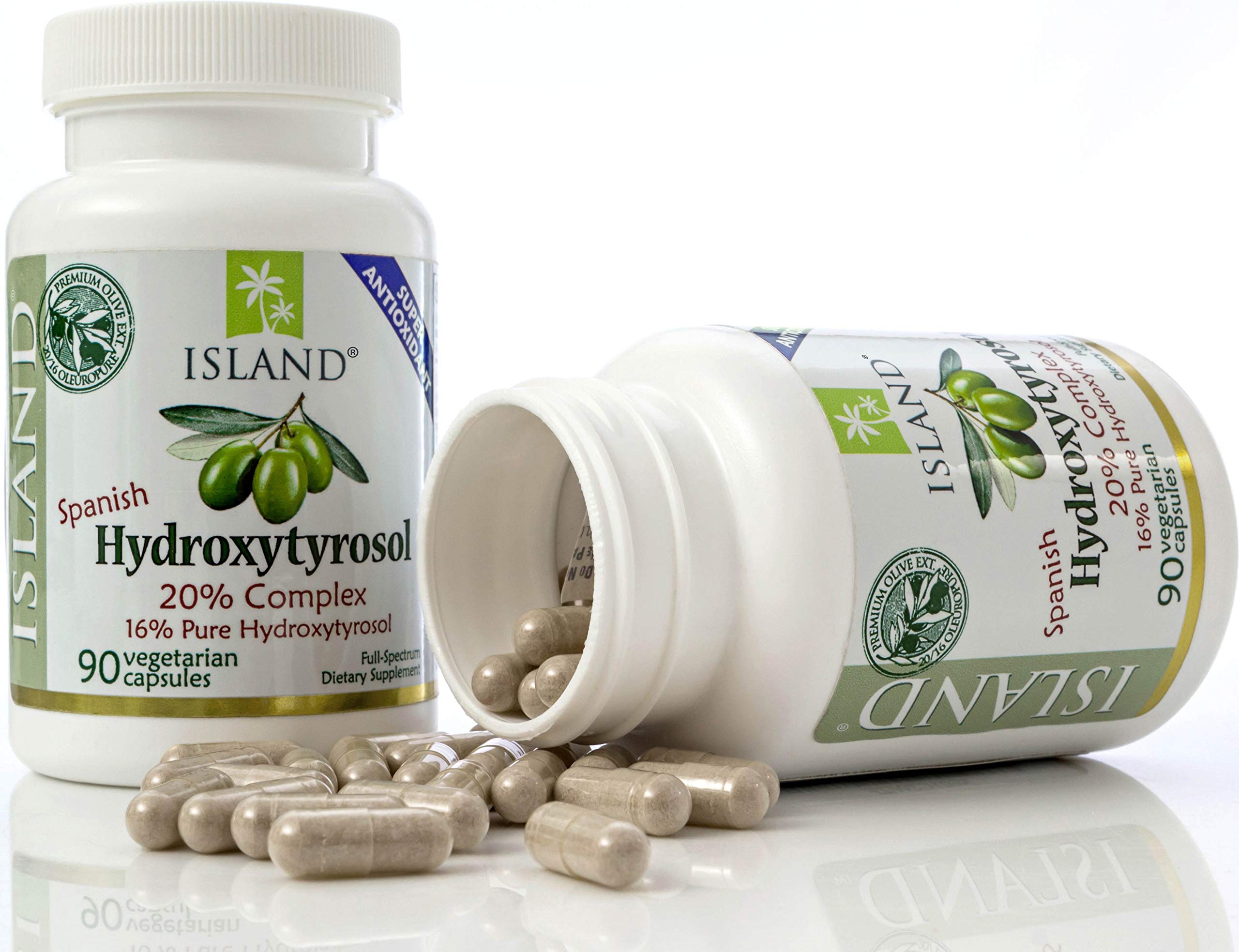 20 Hydroxytyrosol Complex™ Olive Fruit Extract Super Strength 100 Grown & Extracted in Spain