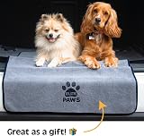 Elite Paws Ultra-Absorbent Luxury Dog Towel 140x70cm 2 Pack Charcoal Grey view 6