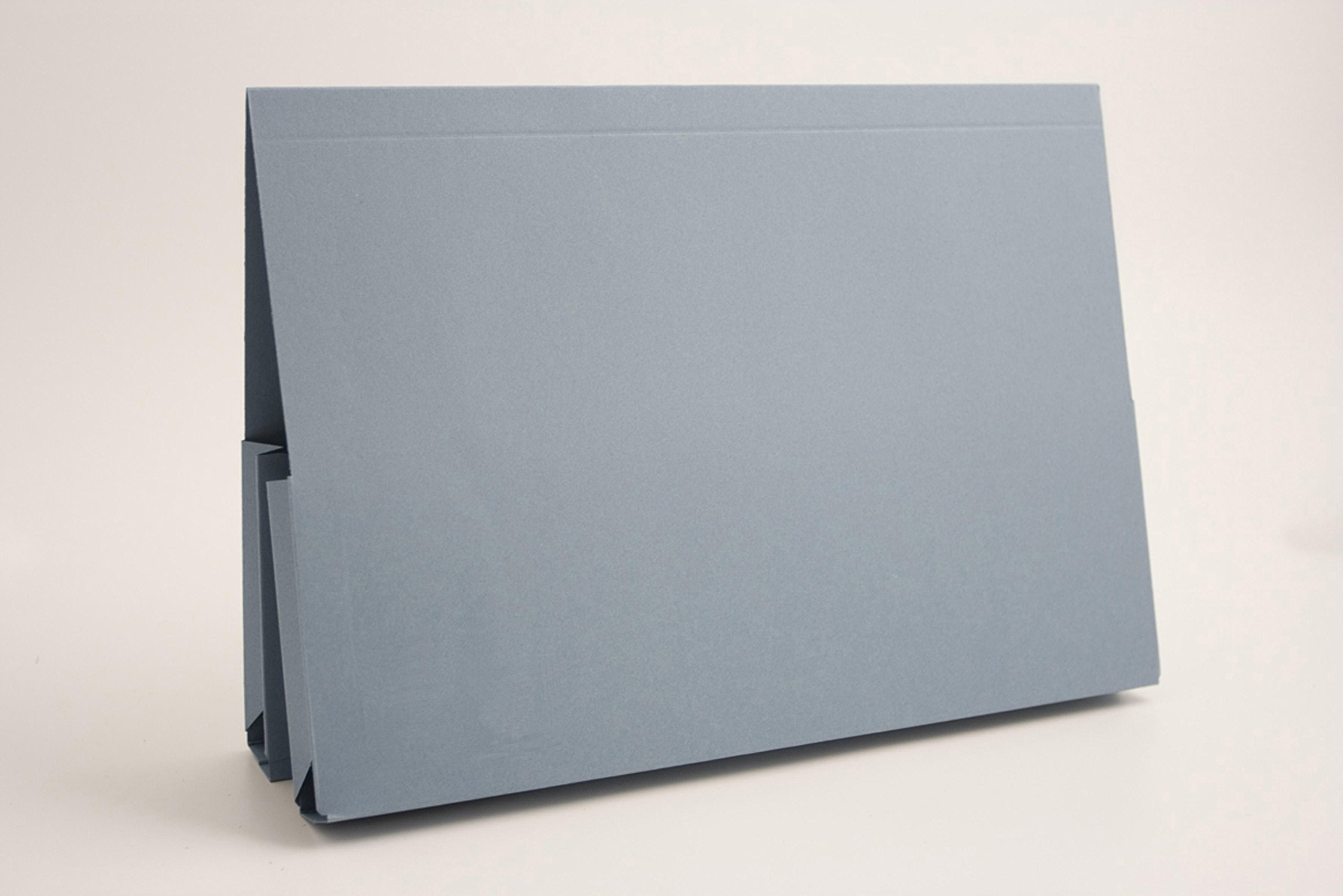 Exacompta - Ref 214-BLUZ - Guildhall - Double Pocket Legal Wallet, 315gsm Premium Quality Heavyweight Manilla, A4 & Foolscap, Blue Angel Certified - Blue, Pack of 25