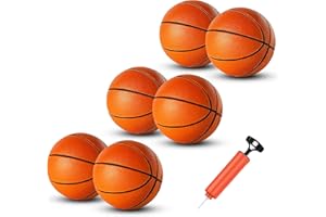 TNELTUEB Mini Basketball Replacement 8.5 Inch Mini Pool Basketballs Ball Hoop Indoor Outdoor Toy, Fits All Standard Swimming Pool Basketball Hoop Pool Game Toy Water Games
